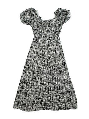 Altar’d State Women’s Size XS Black & White Floral Maxi Dress Sundress